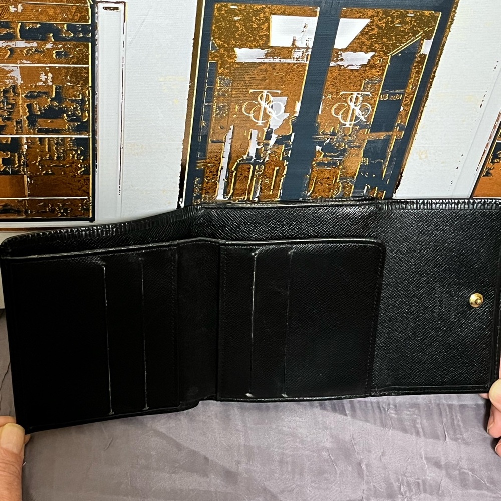 Louis Vuitton Black Epi Leather Wallet - Picture 5 of 8
